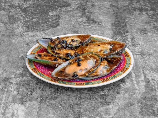 Mussels in Black Bean Sauce